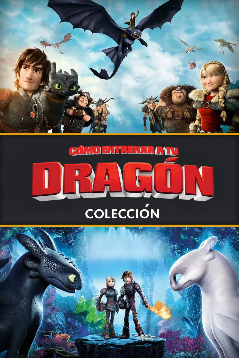 Como entrenar a tu dragon coleccion completa